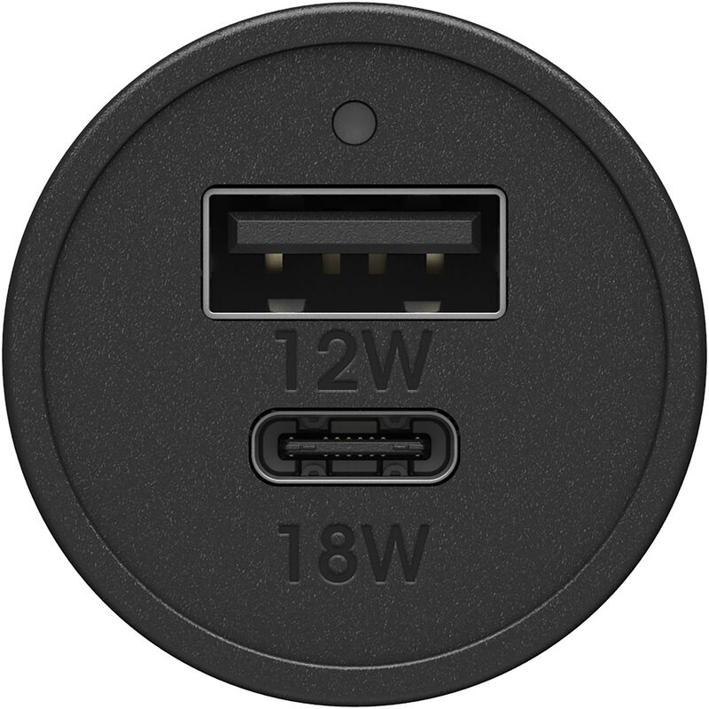 product image 2 - USB-C + USB-A Dual Port 30W Car Charger Premium Charger