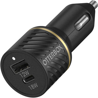 USB-C и USB-A Fast Charge Dual Port Car Charger, 30W